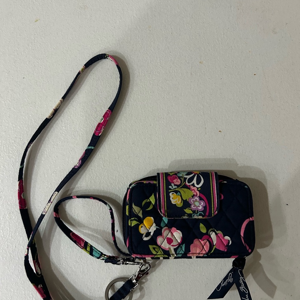 Vera Bradley Floral Crossbody Wallet